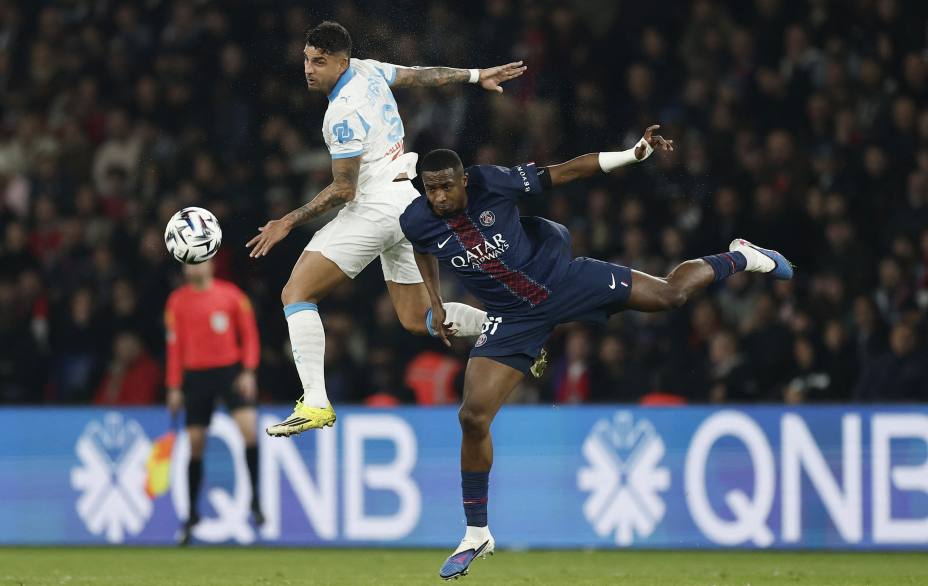 «Марсель» одержал историческую команде над «ПСЖ». Фото: Reuters